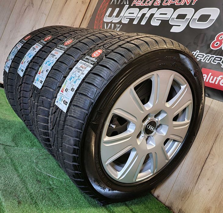 NOWE koła zimowe AUDI - 16x5x112 - Eurorepar - 205/55/R16 - A3, A4, A6