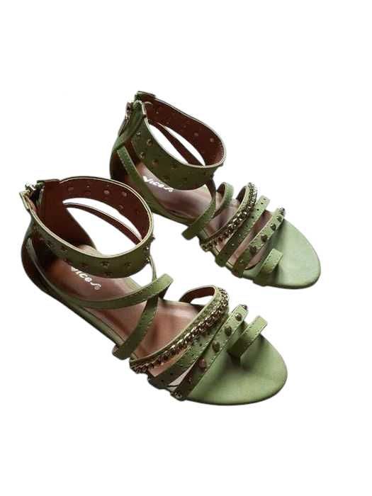 Nowe zielone buty sandały klapki ćwieki Vices 36