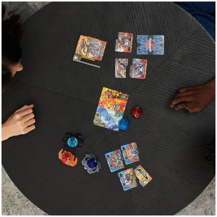 Набор 6 бакуган BAKUGAN Ultimate Attack Dragonoids, Nillious, Octogan