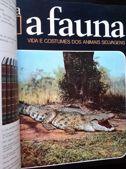 A Fauna - Vida e Costumes dos Animais Selvagens (capas)