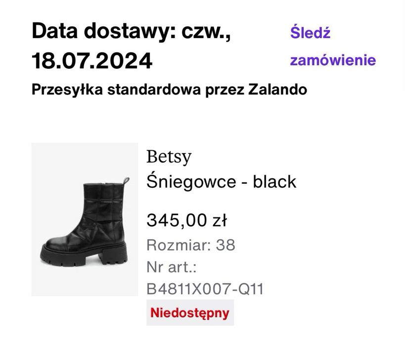 Damskie sniegowce ocieplane czarne