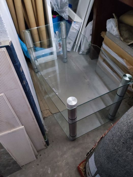 Móvel de TV em vidro SPECTRAL - mesa em vidro