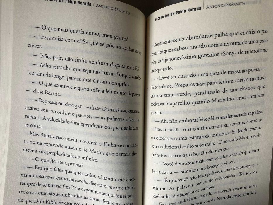 O Carteiro de Pablo Neruda, de Antonio Skármeta