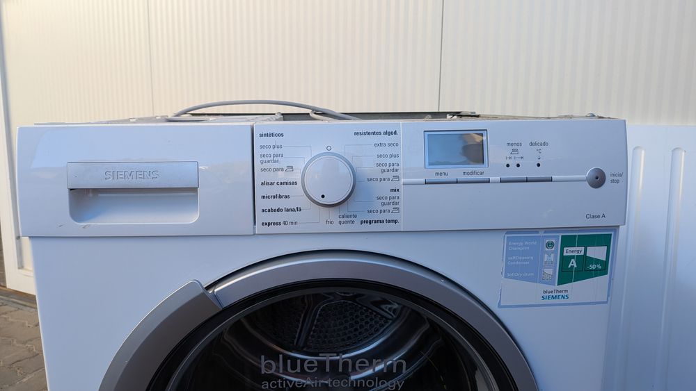 Máquina de secar roupa Siemens com avaria
