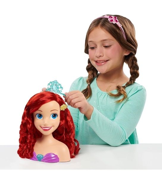 Ігровий набір голова для зачісок Русалка Дісней Princess Styling