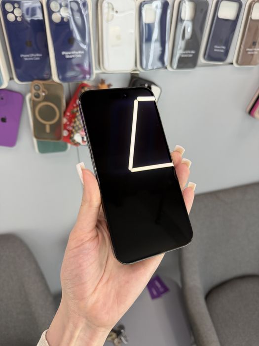 АКЦІЯ! iPhone 14 Pro Max 512Gb Space Black фіз сім 100%