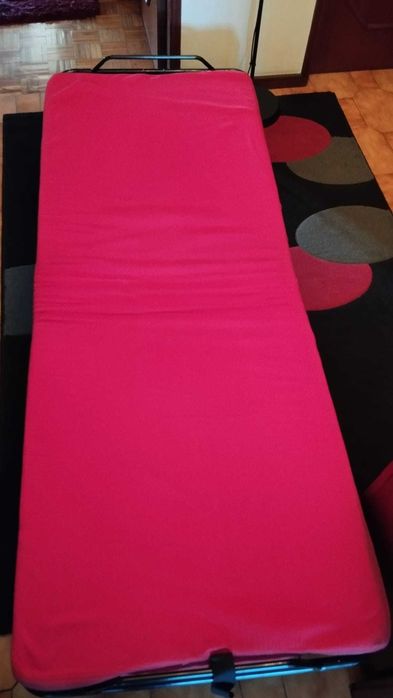 2 Camas Dobráveis com Colchão Incluído – 190x70cm