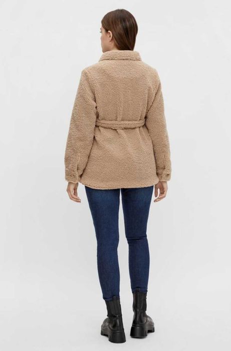 Kurtka kożuszek ciążowy MAMALICIOUS MLFLOF JACKET r.M