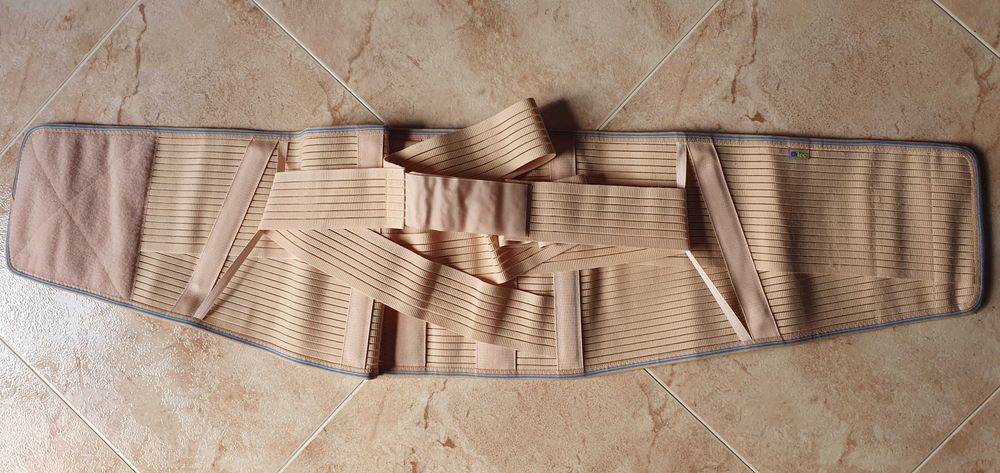 Cinta ORTEC Sacrolombar Transpirável – semi-rigida FJ203 Tamanho 4/XL