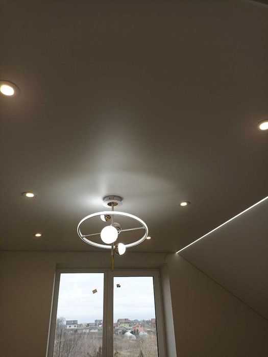 ОСТРІГ! Глянцеві, білі, матові, натяжні стелі, натяжна стеля, потолок