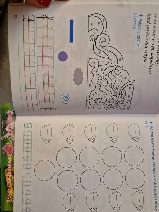 Wesołe literki i liczby. Nauka pisania i liczenia dla najmłodszych.