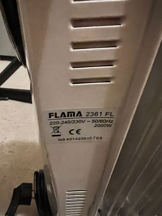 Aquecedor a Óleo FLAMA 2361FL bom estado
