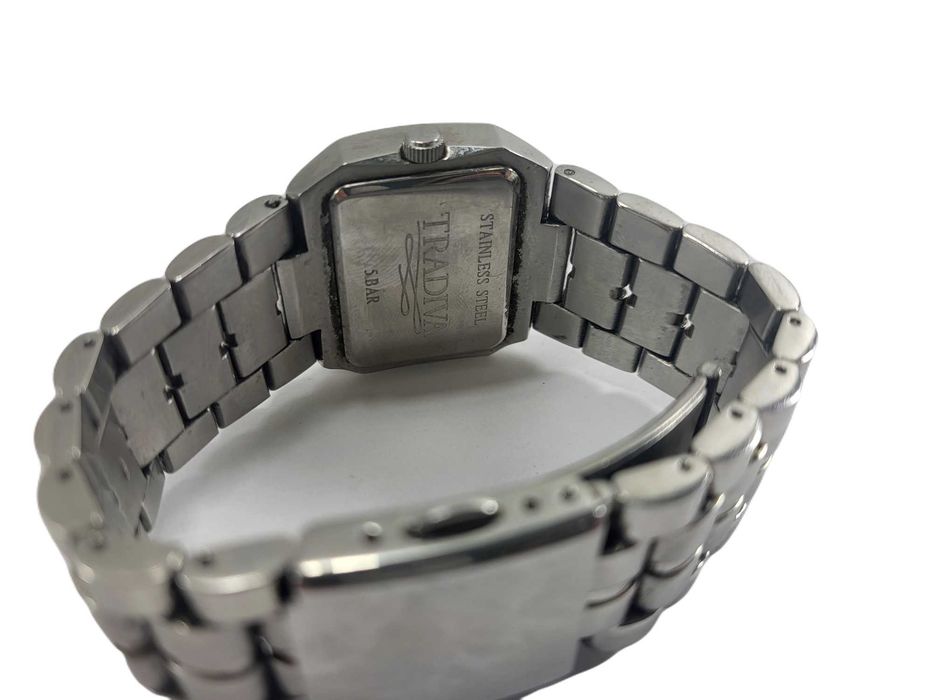 Zegarek męski Tradivia Stainless Steel srebrny bransoleta