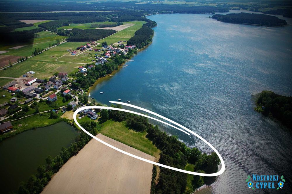 Nocleg nad jeziorem, Wdzydzki Cypel - Kaszuby