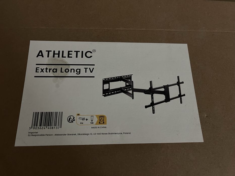 Uchwyt ścienny Athletic Extra Long TV