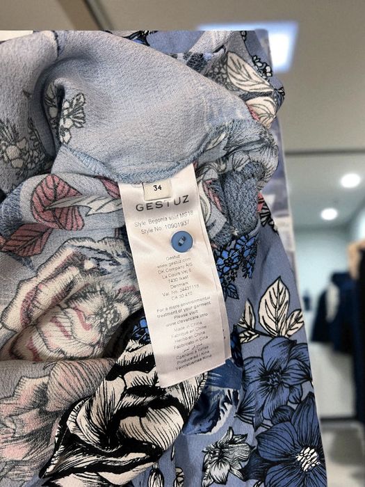 Gestuz Begonia Shirt roz. S/M damska koszula z wiskozy