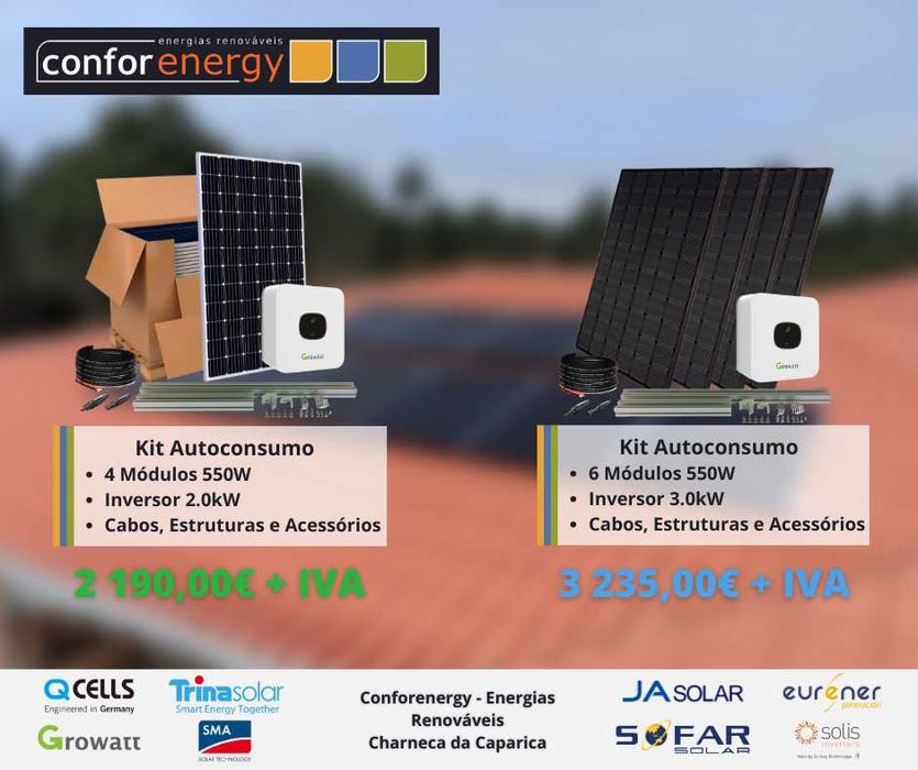Painéis Fotovoltaicos / Solares