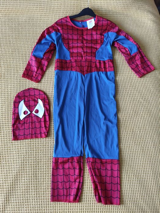 Strój Spiderman rozmiar 117-128