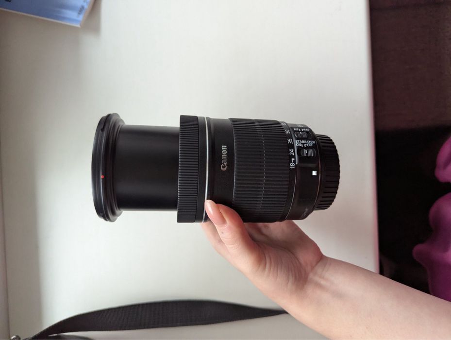 Фотоапарат canon eos 650d обьектив efs18-135mm