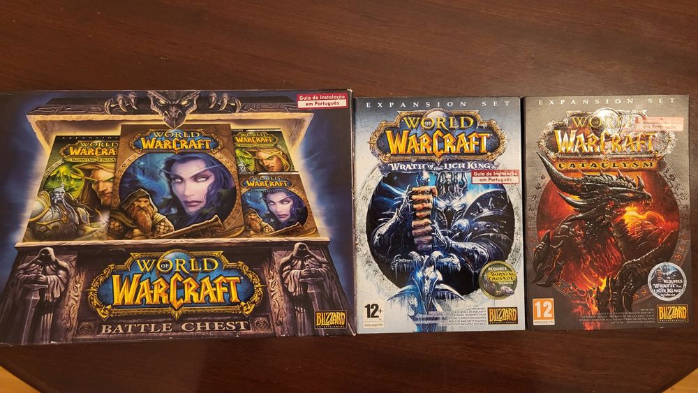 Conjunto de jogos World of Warcaft - PC