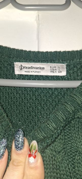 Camisola verde Stradivarius