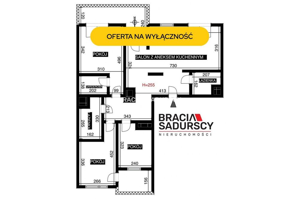 4pok., 2balkony, Płaszów, blisko Bagry, gotowe