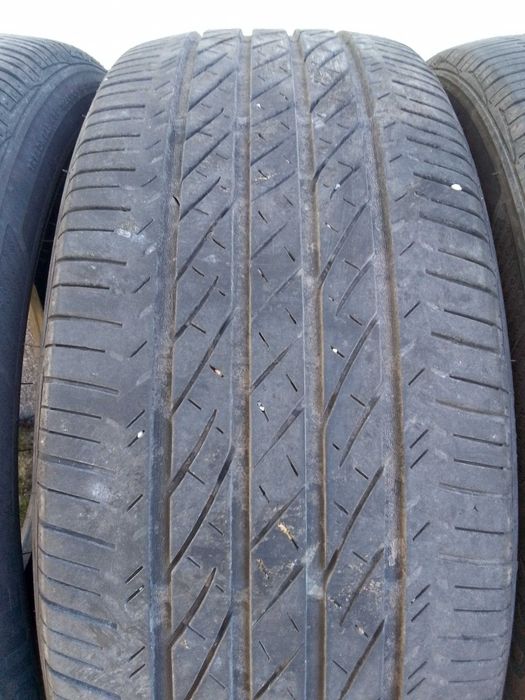 4 opony letnie Bridgestone 215/55R18, bieżnik 5,5mm.