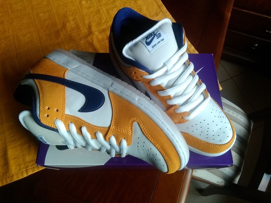 (r. 44,5 - 28,5 cm) Nowe Nike SB Dunk Low Laser Orange BQ6817,-800