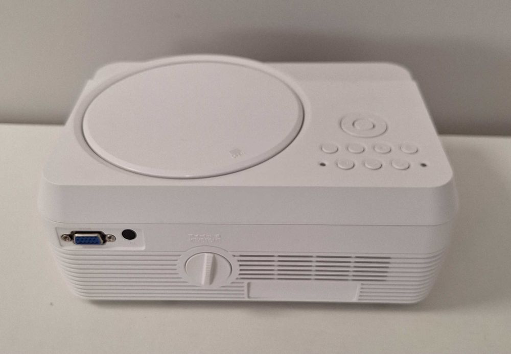 Projektor Full HD  12000LM 1080P Bluetooth Wbudowany odtwarzacz DVD