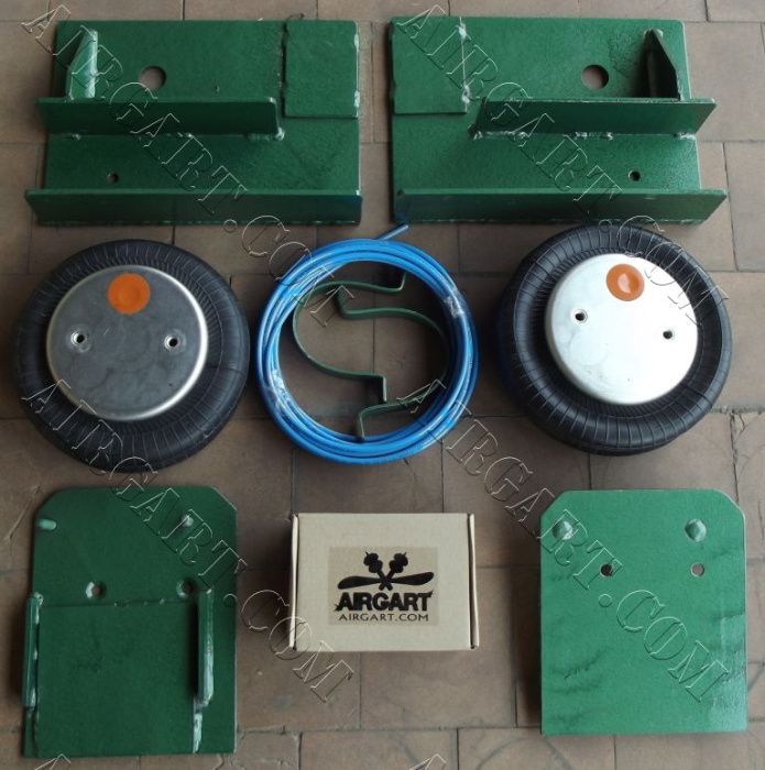 Комплекти пневмопідвісок від Центру Пневми України з Нікополя.