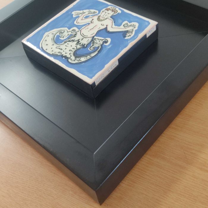 Azulejo de coleção assinado e certificado