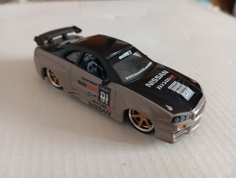 Unikat Nissan Skyline GT-R R34 2002 - Jada toys 1/64