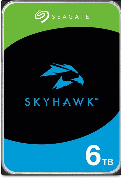 Dysk Seagate Skyhawk 6TB CMR, nowy, gwarancja
