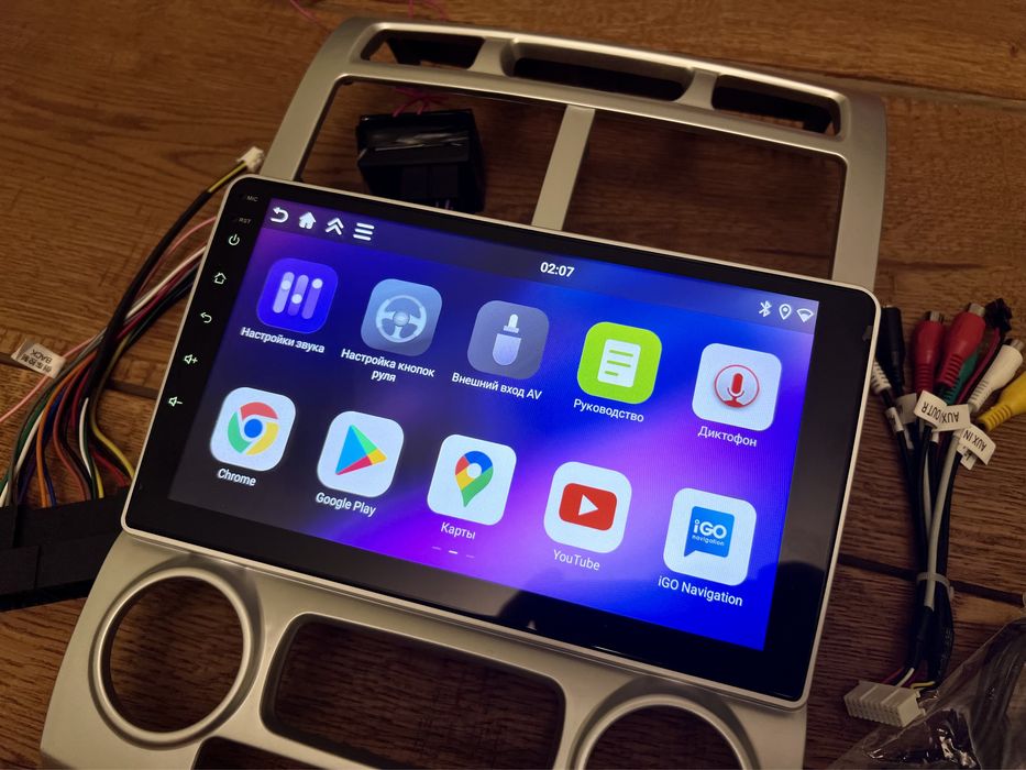 Магнітола Android  Kia Sportage 2 2004-2010 Carplay Wifi Bluetooth