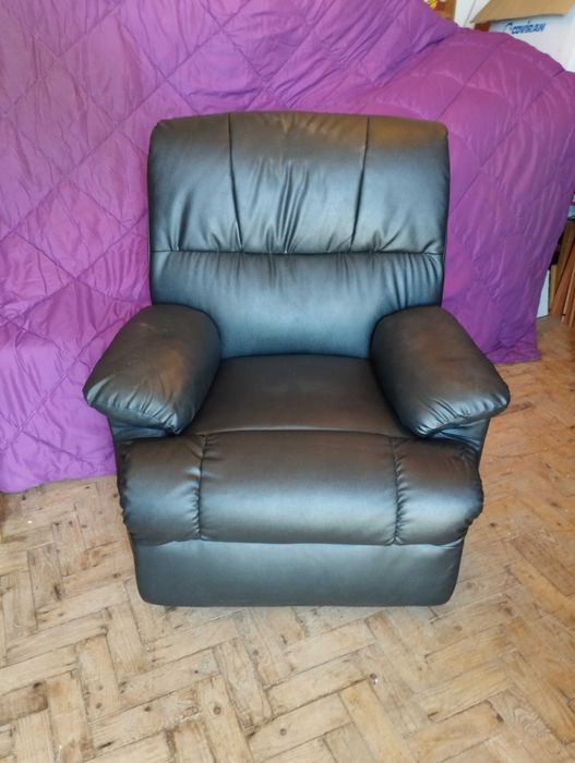 Cadeirão massajador do corpo em couro  Lufthous Confort