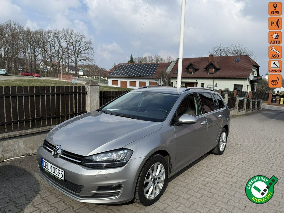 Volkswagen Golf 1,4 tsi 125 ps 191 tys km świezo zarejestrowany z Nawigacją wersja
