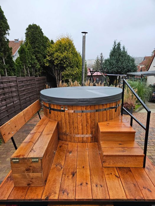 Jacuzzi mobilne, bania,balia ogrodowa,jacuzzi wynajem