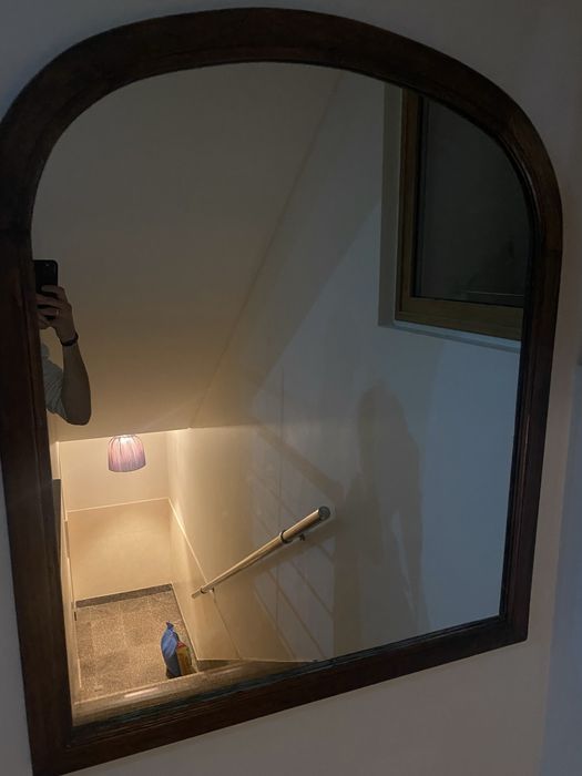 Espelho madeira rústico