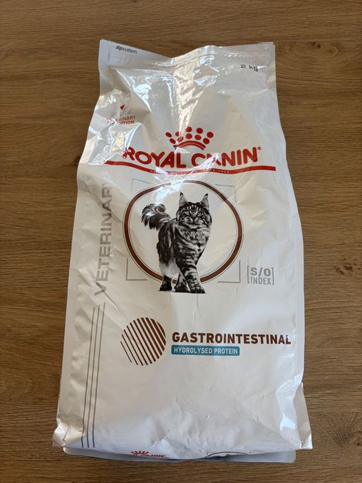 Royal Canin Gastrointestinal Hydrolysed Protein sucha karma dla kotów
