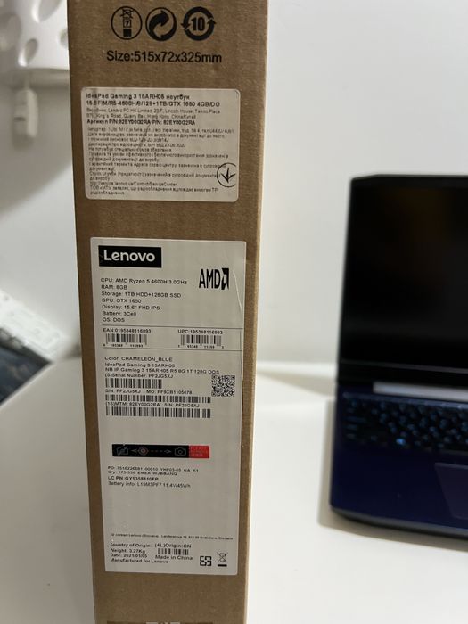 Ноутбук Lenovo IdeaPad Gaming 3 15ARH05