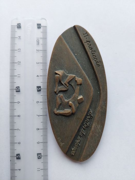 Medalha/Medalhão comemorativo dos Direitos da Criança