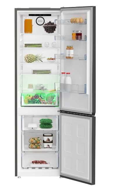 Lodówka Beko B5RCNA405HG [2 lata gwar] D / 203,5 cm wysokości / 355 litrów / 36 dB