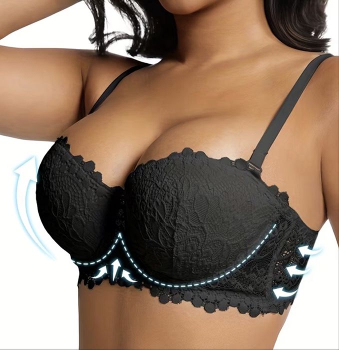 Бюстгальтер ліфчік пуш ап85 с, 85 в, 90 в, 90 с чорний червоний різні