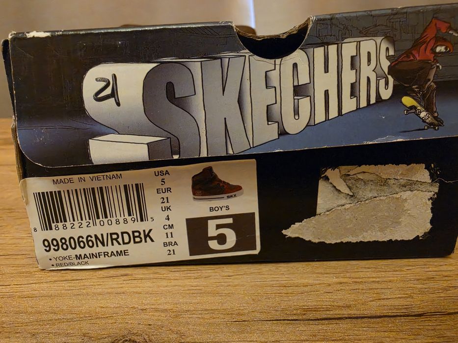 Ténis bota Skechers
