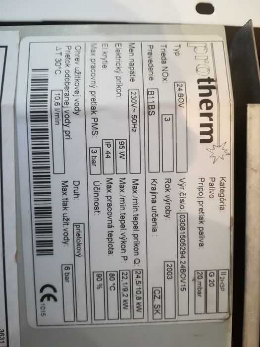 Котел Protherm 24 кВт