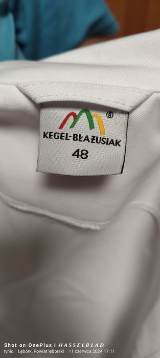 Fartuch biały damski