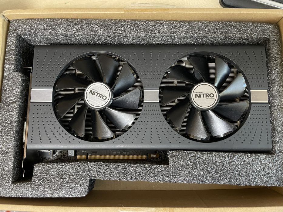 Видеокарта Sapphire rx 580 8gb nitro +