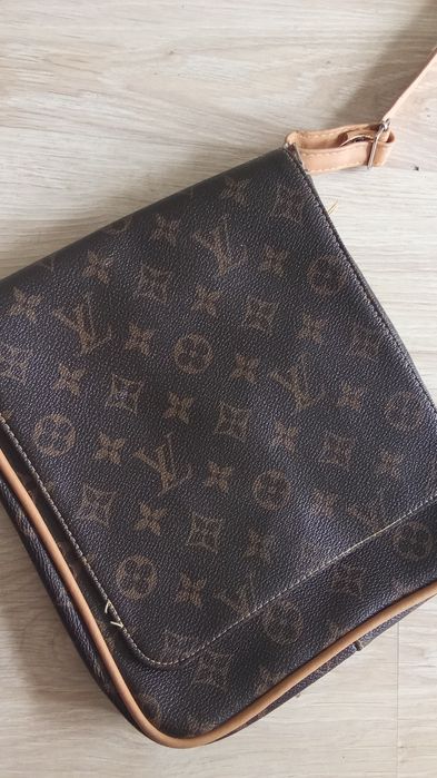 Torebka listonoszka plus portfelik Louis Vuitton