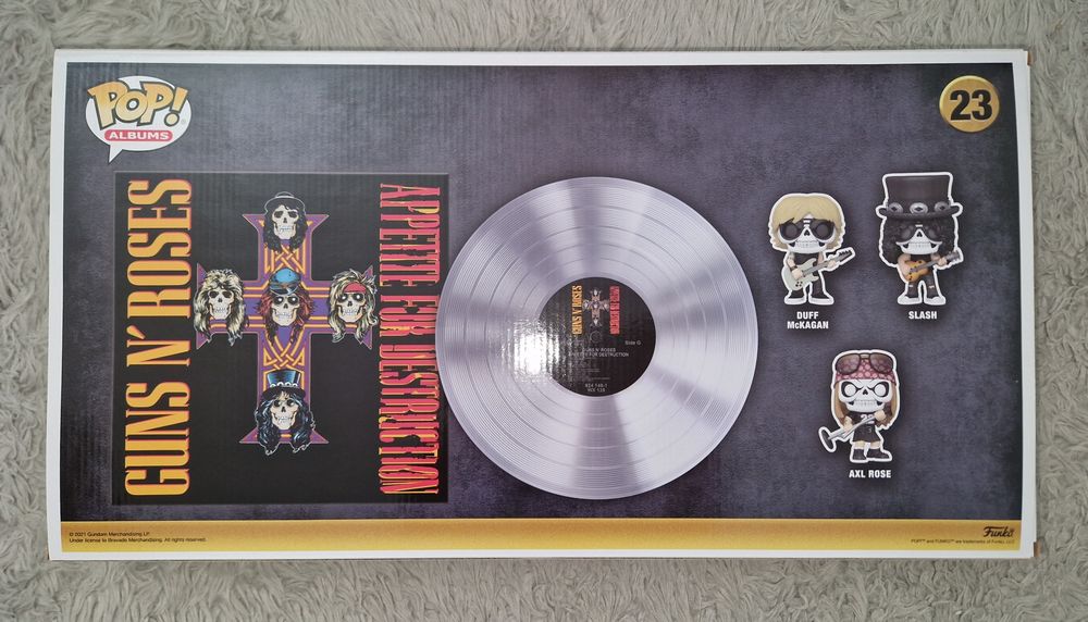 Guns N' Roses Appetite for Destruction Funko Album