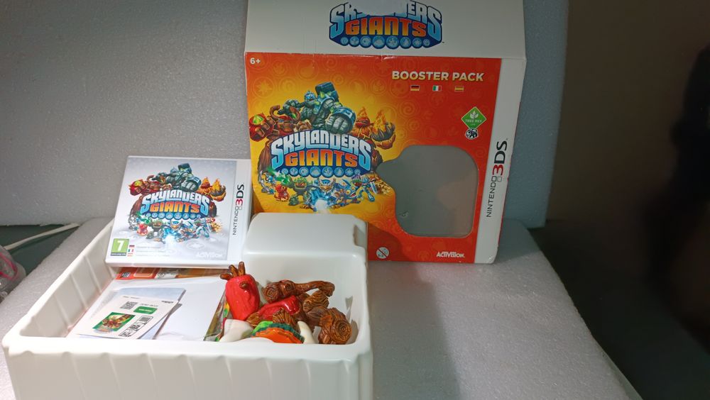 Jogo antigo nintendo Skylanders Giants Booster Pack Nintendo 3DS